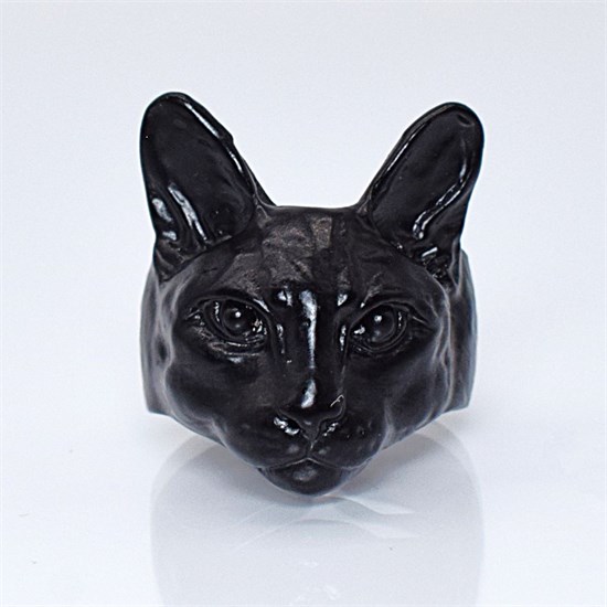 Кольцо "Чёрный кот" 23КЛЦ0001